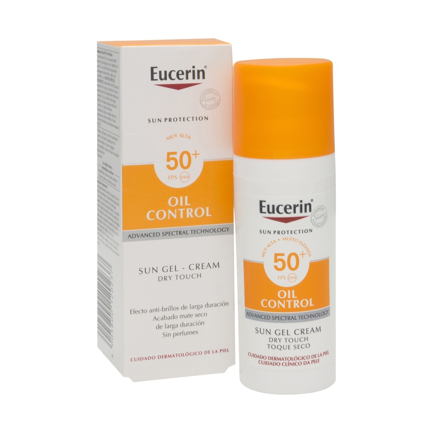 32955.jpg واقي الشمس Eucerin Oil Control Sunblock Spf 50+ Gel Cream 50ml - الصورة 1