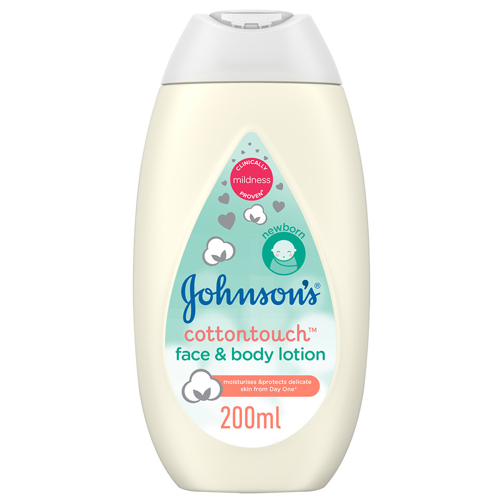 34836.jpg لوشن الاطفال Johnsons Cotton Touch Baby Lotion 200 ml - الصورة 1