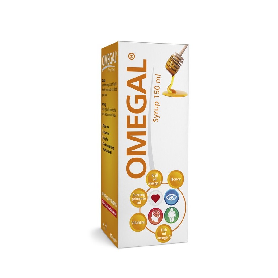 A.B.M-Omegal-Syrup-150ml.jpg فيتامين الأطفال A.B.M Omegal Syrup 150ml - الصورة 1