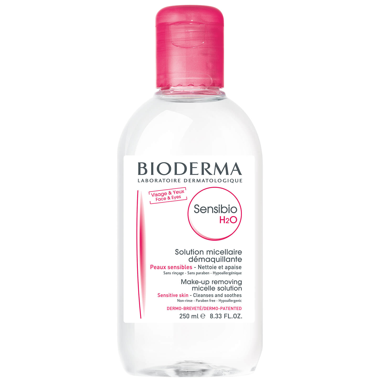 BioDerma-Sensibio-H2O-Solution-250ml.jpg مزيل المكياج BioDerma Sensibio H2O Solution 250ml - الصورة 1