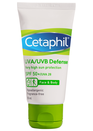Cetaphil-UVA-UVB-Defense-Sun-Block-Spf-50-Cream-50ml.png واقي شمس Cetaphil UVA-UVB Defense Sun Block Spf 50+ Cream 50ml - الصورة 1