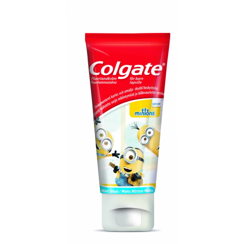 Colgate-Minions-6-Years-Kids-Toothpaste-50ml.jpeg معجون الأسنان Colgate Minions 6+ Years Kids Toothpaste 50ml - الصورة 1