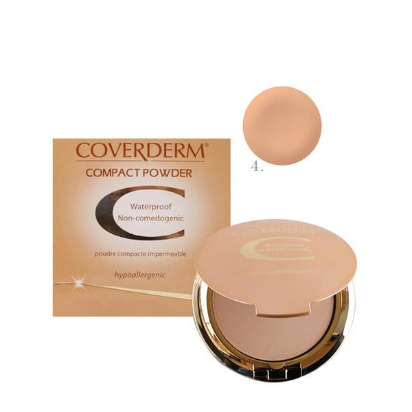 CoverDerm-Compact-Powder-Shade-4-For-Normal-Skin-10g.jpg بودرة الوجه CoverDerm Compact Powder Shade 4 For Normal Skin 10g - الصورة 1