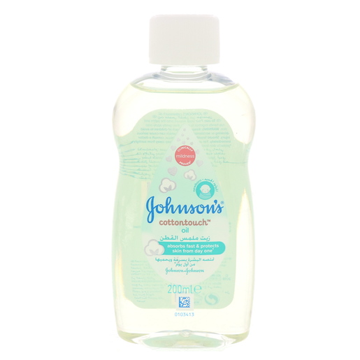 1556745-01 زيت الاطفال Johnsons Cotton Touch Baby Oil 200 ml - الصورة 1