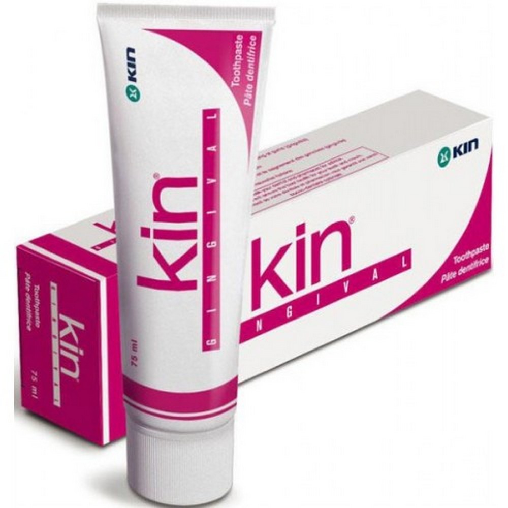 Kin-Gingival-Toothpaste-125ml.jpg معجون الأسنان Kin Gingival Toothpaste 75ml - الصورة 1