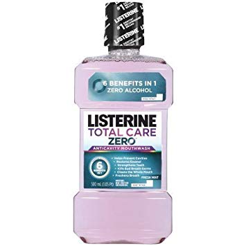 Listerine-Total-Care-Zero-Mouthwash-500ml.jpg غسول الفم والأسنان Listerine Total Care Zero Mouthwash 500ml - الصورة 1