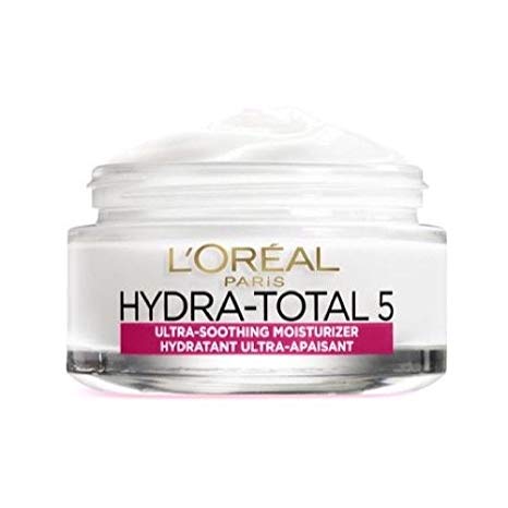 Loreal-Hydra-Total-5-Sensitive-Moisturising-Cream-Dry-To-Sensitive-50ml.jpg ترطيب البشرة Loreal Hydra Total 5 Sensitive Moisturising Cream 50ml- For Dry To Sensitive Skin - الصورة 1