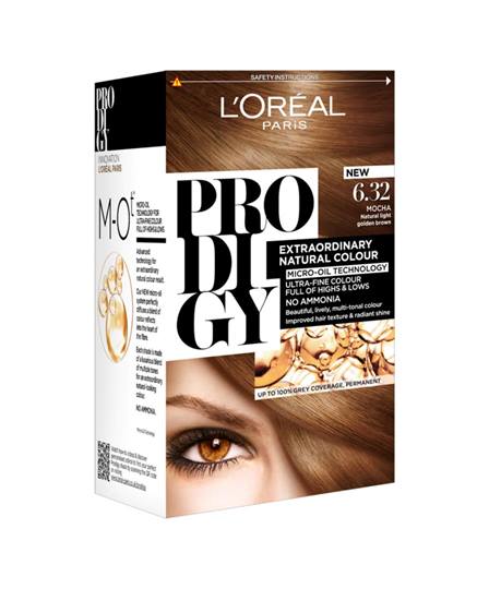 Loreal-Prodigy-Hair-Color-Shade-6.32.jpeg صبغة الشعر Loreal Prodigy Hair Color Shade 6.32-Pearl Brown - الصورة 1