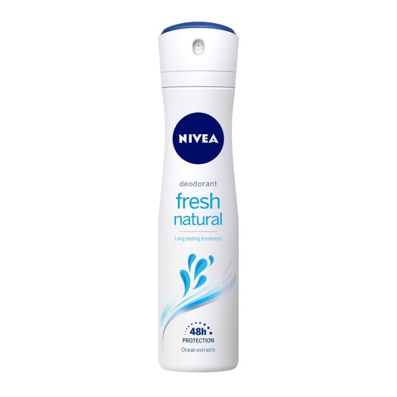 Nivea-Fresh-Natural-Deo-Spray-For-Women-200ml.jpg مزيل العرق Nivea Fresh Natural Deodorant Spray For Women 200ml - الصورة 1