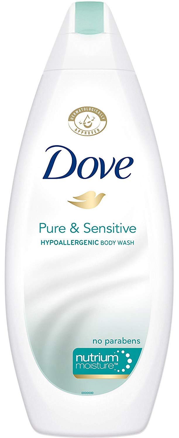 Pure-Sensitive.jpg سائل الاستحمام Dove Pure & Sensitive Shower Gel 500 ml - الصورة 1