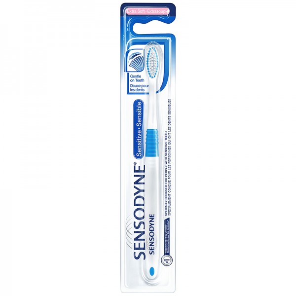 Sensodyne-Sensitive-Toothbrush-Extra-Soft.jpg فرشاة الأسنان Sensodyne Sensitive Toothbrush - Extra Soft - الصورة 1