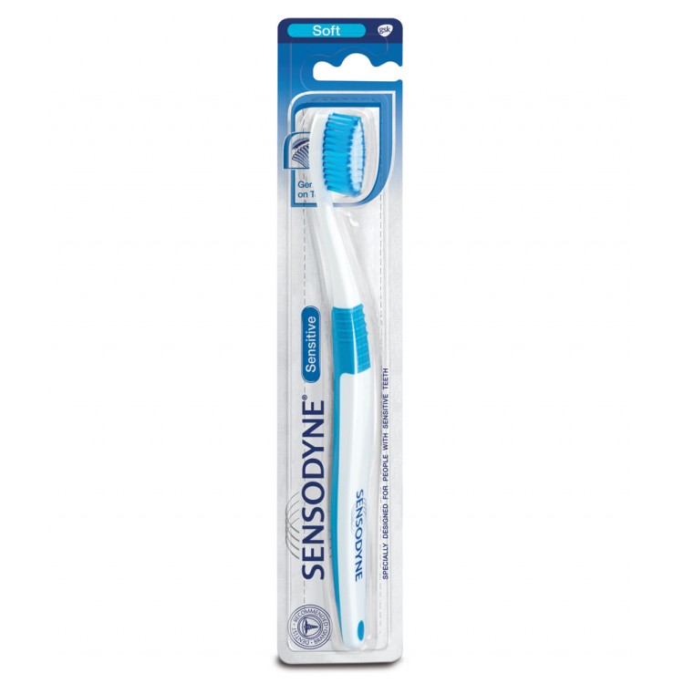Sensodyne-Sensitive-Toothbrush-Soft.jpg فرشاة الأسنان Sensodyne Sensitive Toothbrush - Soft - الصورة 1