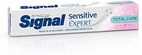 Signal-Sensitive-Expert-Total-Care-Toothpaste-75ml.jpg معجون الأسنان Signal Sensitive Expert Total Care Toothpaste 75ml - الصورة 1