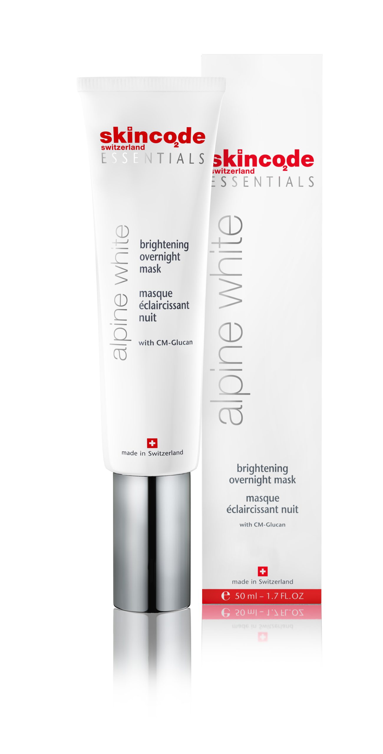 Skincode-Alpine-White-Brightening-Night-Mask-50-ml.jpg تبييض البشرة Skincode Alpine White Brightening Night Mask 50 ml - الصورة 1