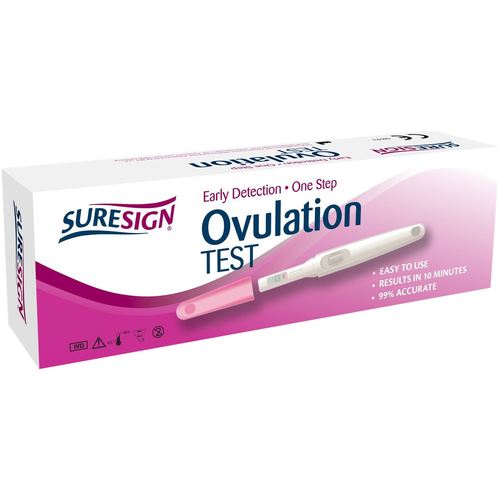 SureSign-Early-Detection-Ovulation-Test-5-Pcs.jpg فحص الاباضة SureSign Early Detection Ovulation Test 5 Pcs - الصورة 1