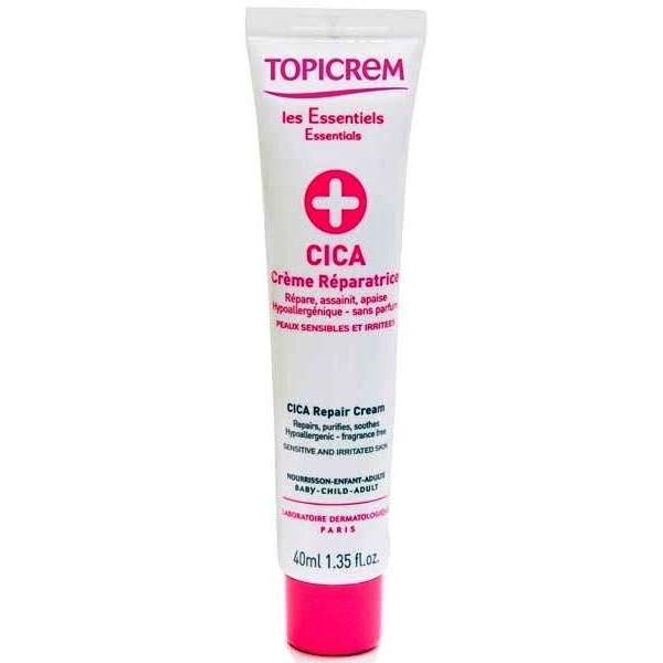 Topicrem-Cica-Repair-Cream-40-ml.jpg ترطيب البشرة Topicrem Cica Repair Cream 40 ml - الصورة 1