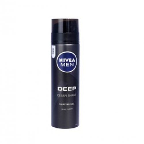 nivea-deep-shaving-gel-200ml-1.png جل الحلاقة Nivea Deep Shaving Gel 200ml - الصورة 1