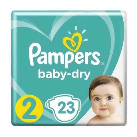 pampers-2-mini.jpg فوط الأطفال Pampers Active Baby Diaper, Size 2, 3-8 Kg, Mini Pack, 23 Count - الصورة 1