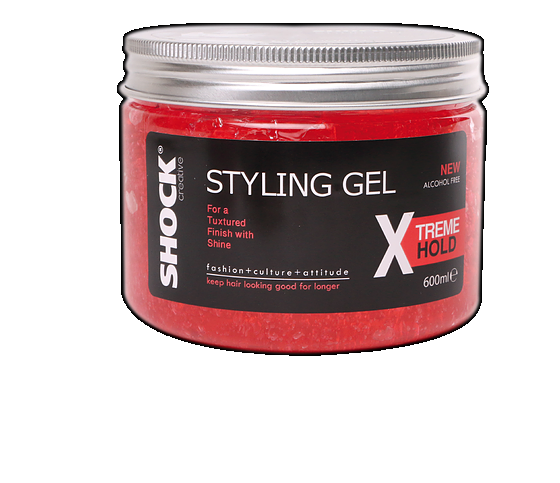 shock-creative-xtrem-hold-styling-hair-gel-600ml-1.png جل تصفيف الشعر Shock Creative Xtrem Hold Styling Hair Gel 600ml - الصورة 1