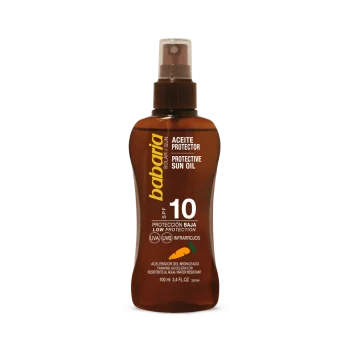 Babaria ( Carrot ) Spf 10 Sun Tanning Oil Spray100 ml