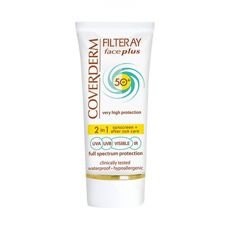 CoverDerm Filteray Plus 2 In 1 Sunblock Spf 50+ Fluid (Oily Skin ) 50ml CoverDerm Filteray Plus 2 In 1 Sunblock Spf 50+ Fluid (Oily Skin ) 50ml