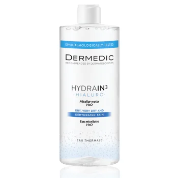 Dermedic Hydrain 3 Micellar Water (Dry,Very Dry Skin ) 200 ml