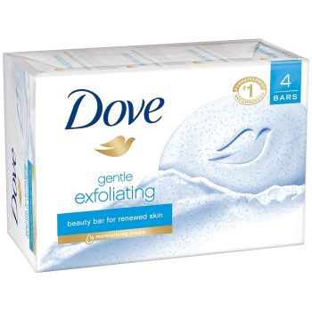 Dove Gentle Exfoliating Soap Bar 90g