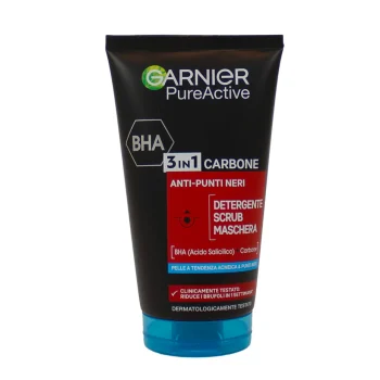 Garnier Pure Active Charcoal 3 In 1 Mask Tube 150ml