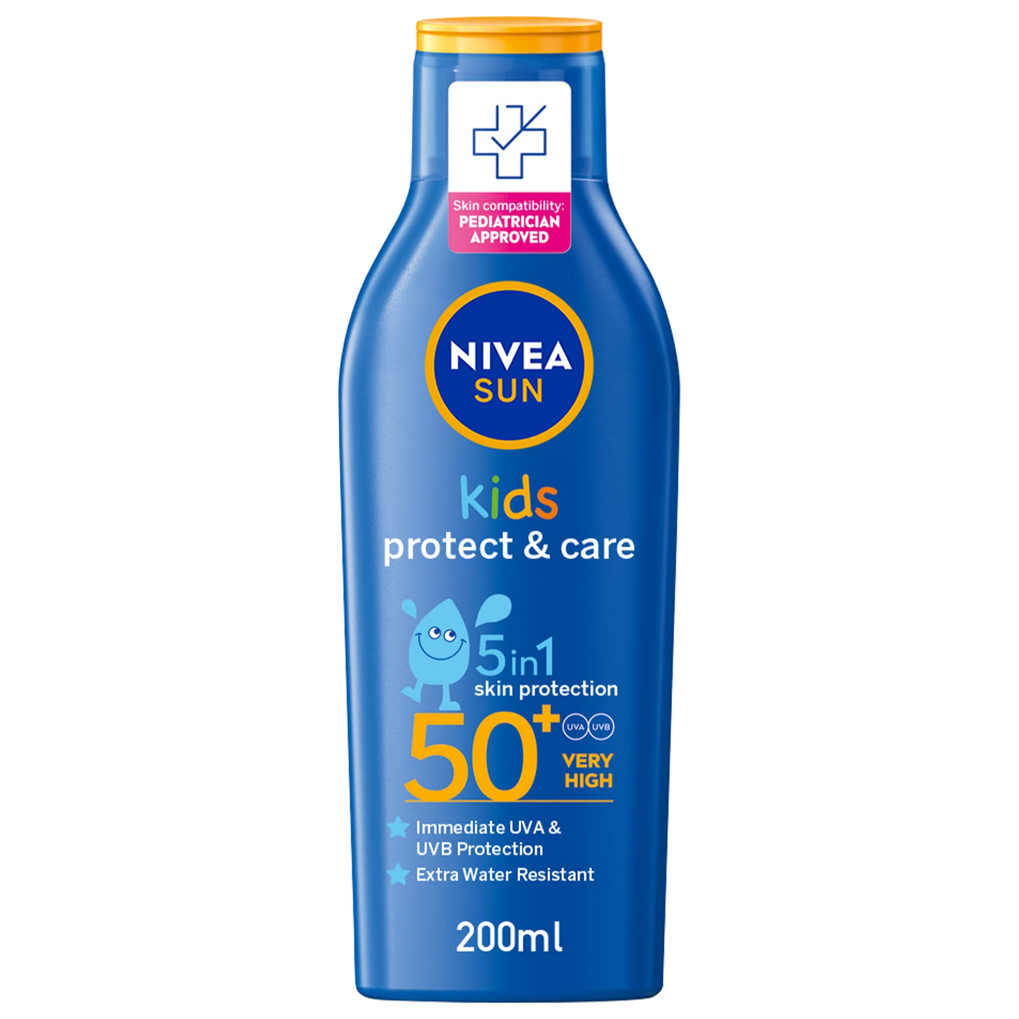 Nivea Kids Moisturising Sunblock Spf 50+ Very High Lotion 200ml Nivea Kids Moisturising Sunblock Spf 50+ Very High Lotion 200ml
