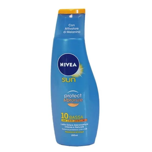 Nivea Protect & Bronze Spf 10 Tanning Lotion 200ml Nivea Protect & Bronze Spf 10 Tanning Lotion 200ml