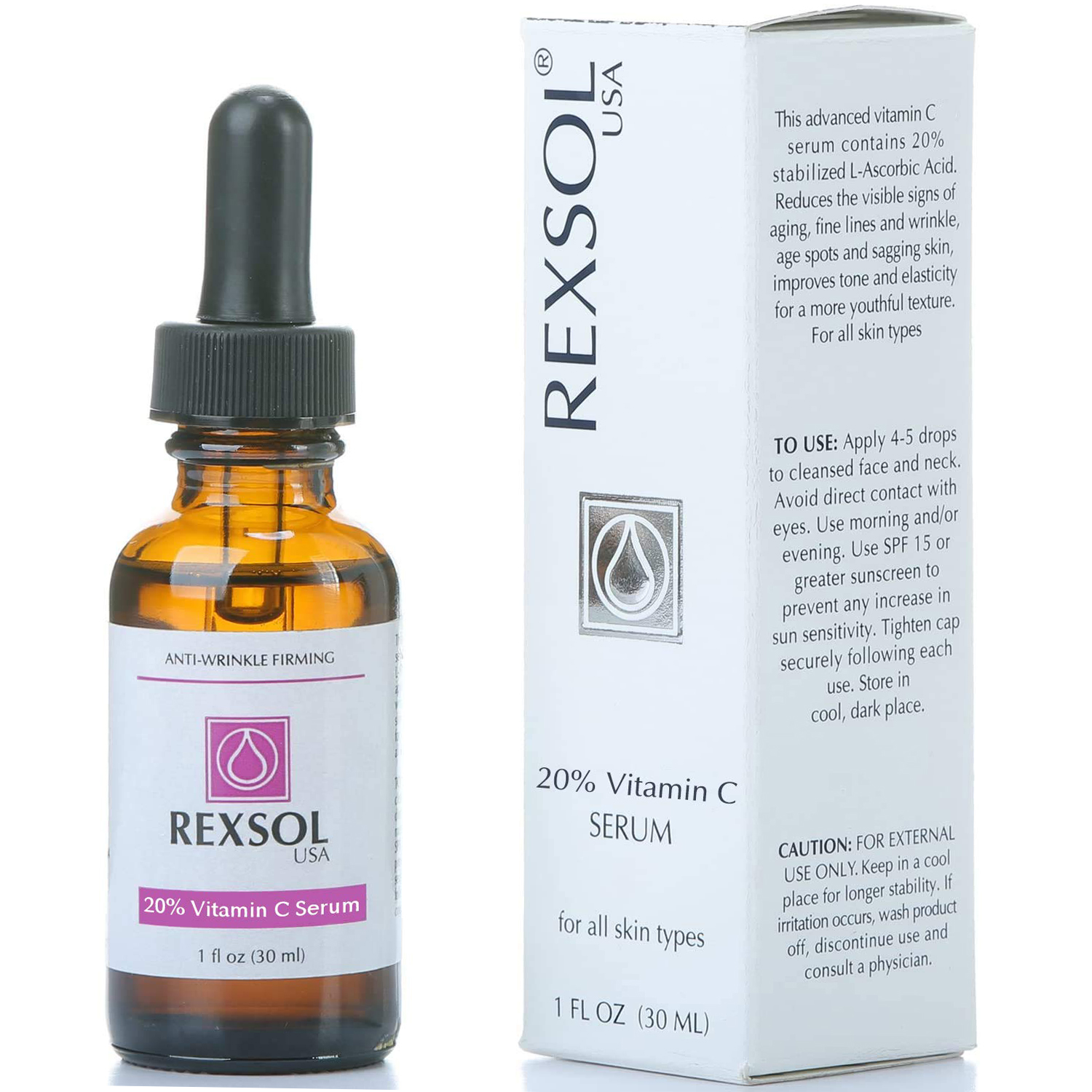 Rexsol Vit C+E Anti Aging Serum 30ml Rexsol Vit C+E Anti Aging Serum 30ml