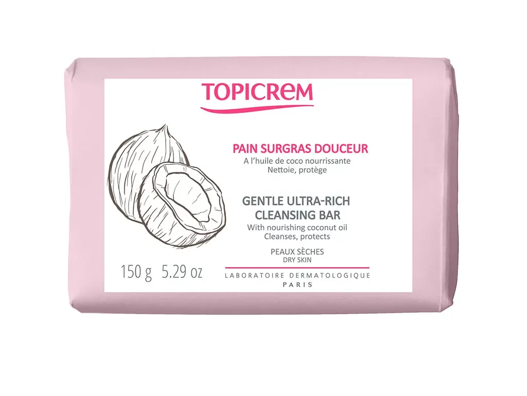 Topicrem Gentle Ultra Rich Cleansing Soap Bar 150g Topicrem Gentle Ultra Rich Cleansing Soap Bar 150g