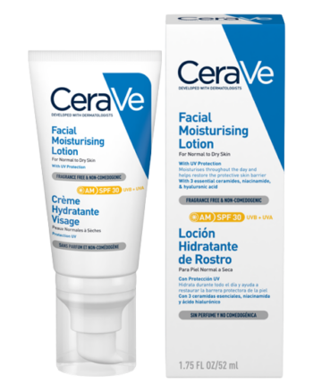 Cerave Spf 30 Moisturising Day Lotion 52ml
