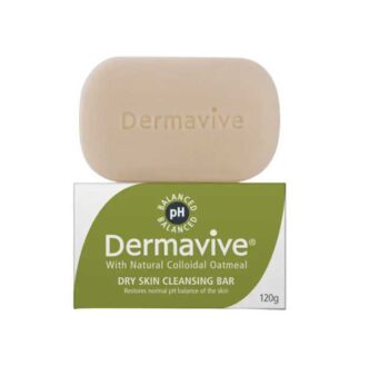 Dermavive Dry Skin Cleansing Soap Bar 120g