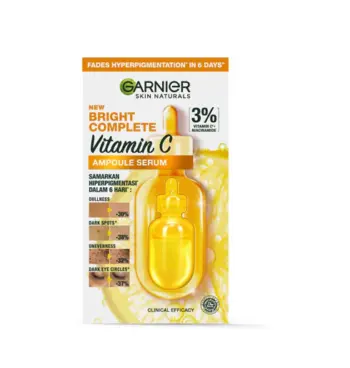 Garnier Fast Bright Vitamin C Serum Amp