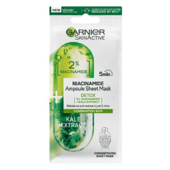 Garnier Skin Active Niacinamide Kale Tissue Mask