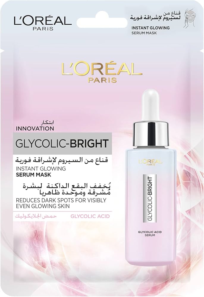Loreal Glycolic Bright Tissue Mask Loreal Glycolic Bright Tissue Mask