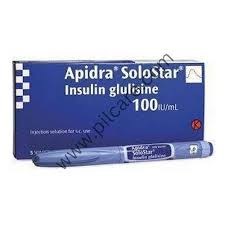 Apidra Solostar 100 Unit/ml 5 Injection
