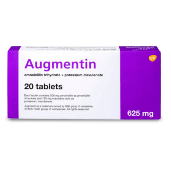 Augmentin 625mg 20 Tablets