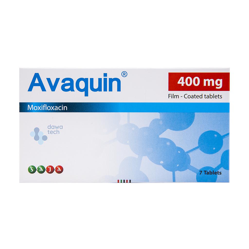 Avaquin 400 mg 7 Tablets Avaquin 400 mg 7 Tablets