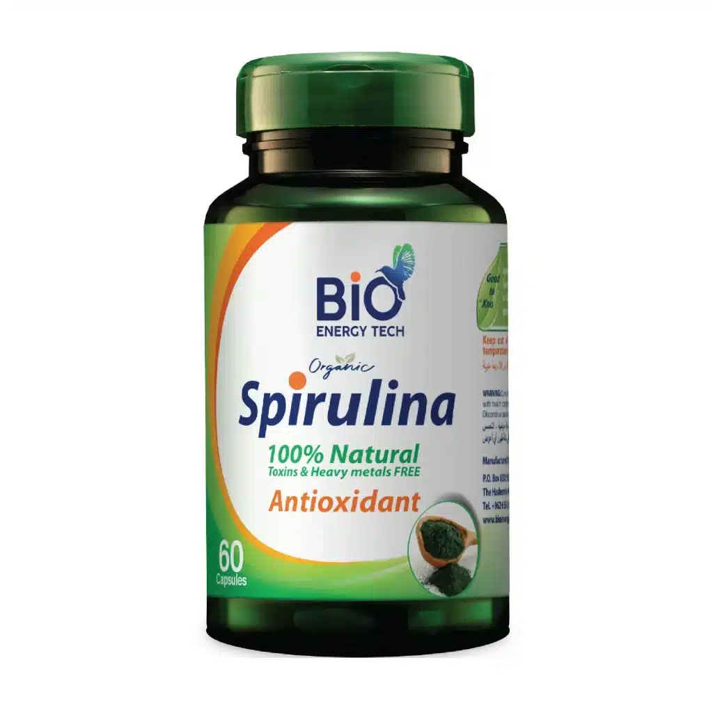Bio Energy Spirulina 60 Capsules Bio Energy Spirulina 60 Capsules