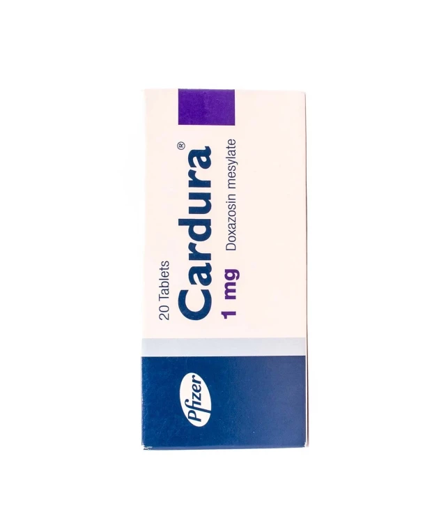 Cardura 1mg 20 Tablets Cardura 1mg 20 Tablets