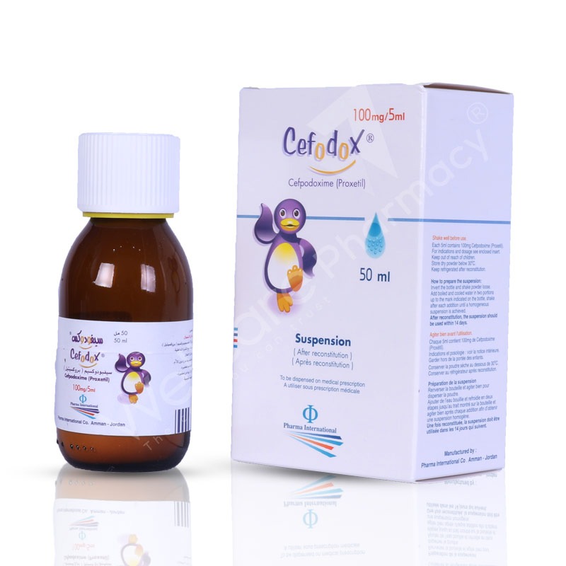 Cefodox 100mg Suspension 50ml Cefodox 100mg Suspension 50ml