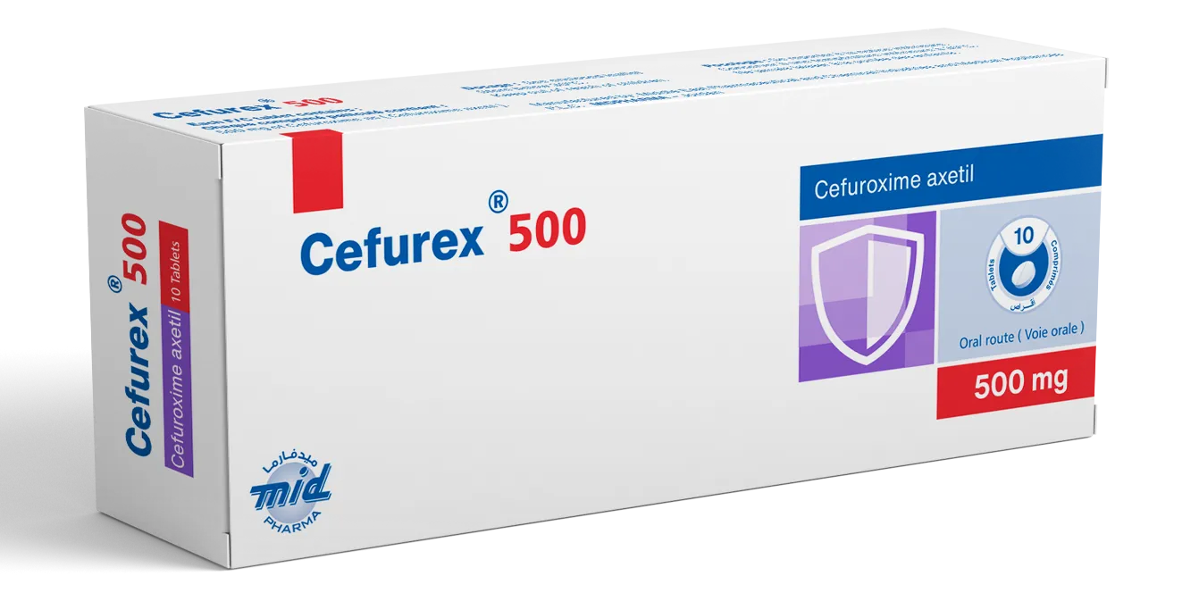 Cefurex 500mg 10 Tablets Cefurex 500mg 10 Tablets