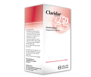 Claridar 250mg Suspension 100ml