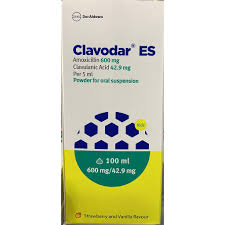 Clavodar ES 600mg 100ml Suspensio