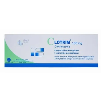 Clotrim 100mg 6 Vaginal Tablets