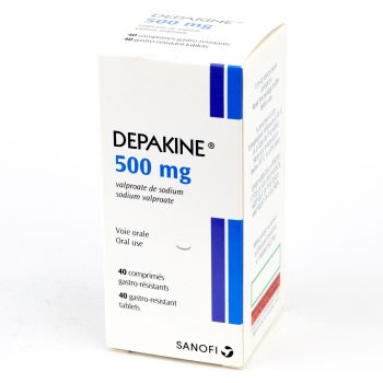 Depakine 500mg 40 Tablets