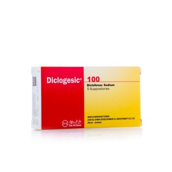 Diclogesic 100mg 5 Suppositories
