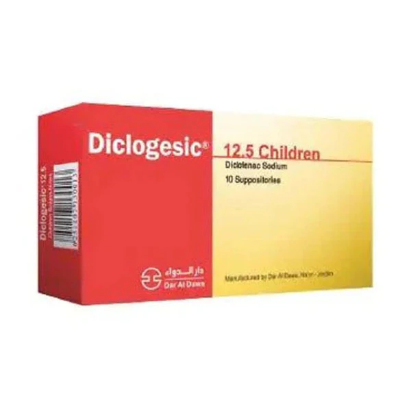 Diclogesic 12.5mg 10 Suppositories Diclogesic 12.5mg 10 Suppositories